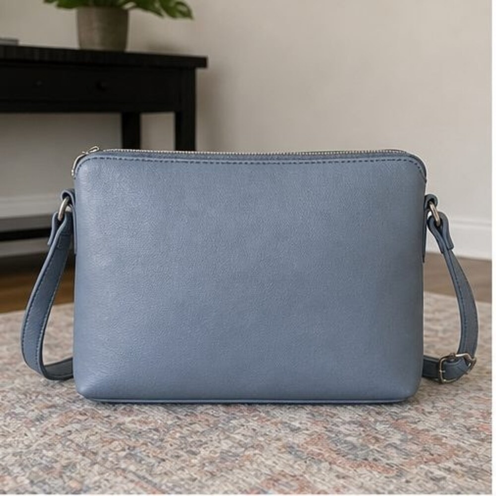 Charcoal Vegan Leather Bag